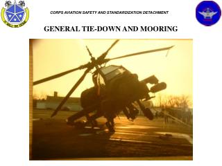 GENERAL TIE-DOWN AND MOORING