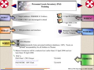 “8 TH PERSCOM NEWS YOU CAN USE”
