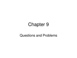 Chapter 9