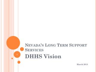 Nevada’s Long Term Support Services