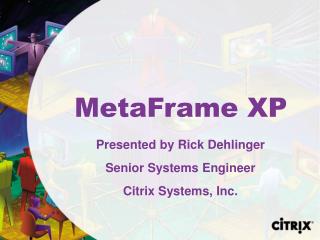 MetaFrame XP