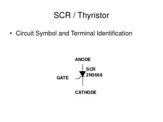 SCR / Thyristor