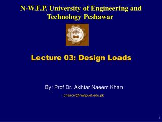Lecture 03: Design Loads