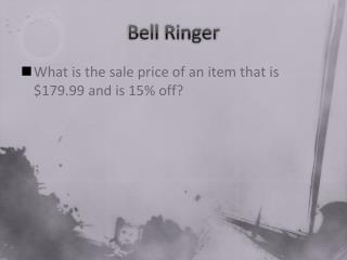 Bell Ringer