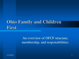 Ohio Family and Children First