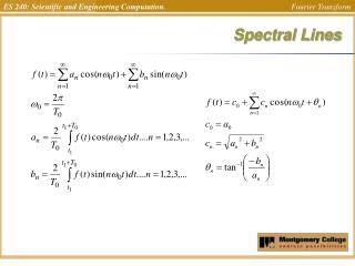 Spectral Lines