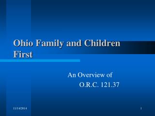 Ohio Family and Children First