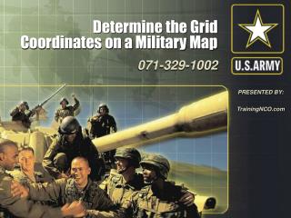 Determine the Grid Coordinates on a Military Map