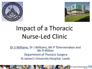 Impact of a Thoracic Nurse-Led Clinic