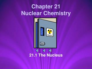 Chapter 21 Nuclear Chemistry