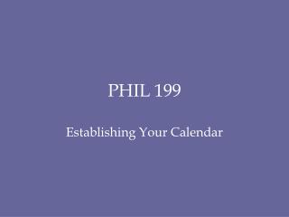 PHIL 199