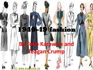 1940-49 fashion