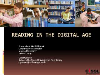 Reading in the Digital Age