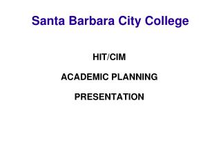 Santa Barbara City College