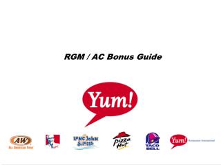 RGM / AC Bonus Guide