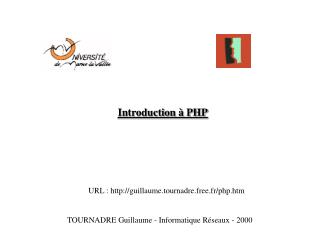 Introduction à PHP