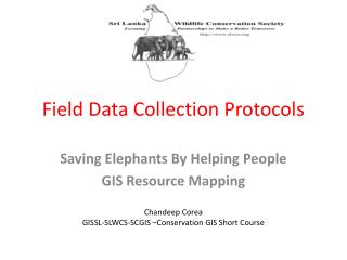 Field Data Collection Protocols