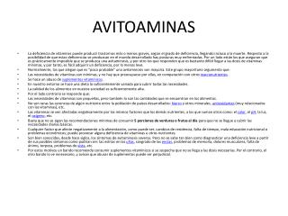 AVITOAMINAS