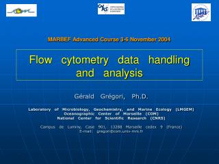 Flow cytometry data handling and analysis