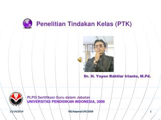 Dr. H. Yoyon Bahtiar Irianto, M.Pd.