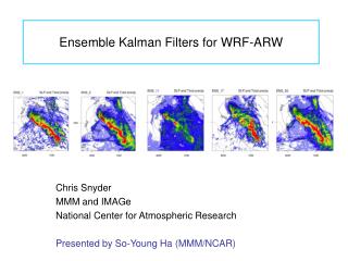Ensemble Kalman Filters for WRF-ARW