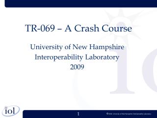 TR-069 – A Crash Course