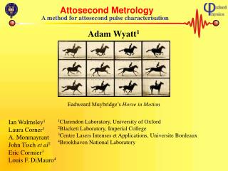 Attosecond Metrology