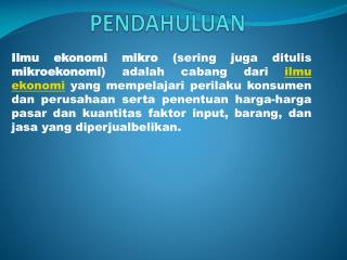 PENDAHULUAN