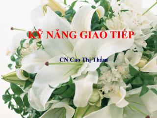CN Cao Thị Thẩm