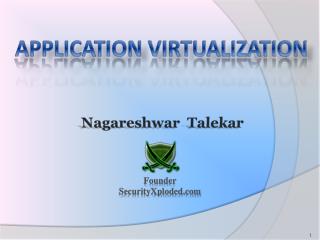 APPLICATION VIRTUALIZATION