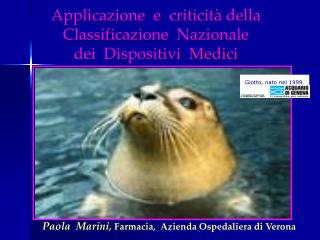 Applicazione e criticità della Classificazione Nazionale dei Dispositivi Medici