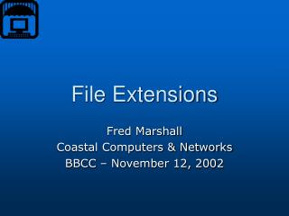 File Extensions