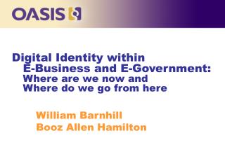 William Barnhill Booz Allen Hamilton