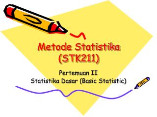 Metode Statistika (STK211)