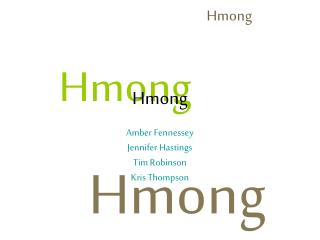 Hmong