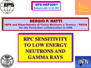 RPC SENSITIVITY TO LOW ENERGY NEUTRONS AND GAMMA RAYS