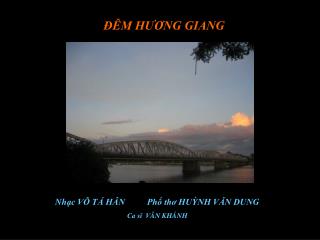 ĐÊM HƯƠNG GIANG