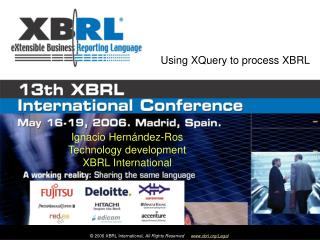 Ignacio Hernández-Ros Technology development XBRL International