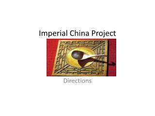 Imperial China Project