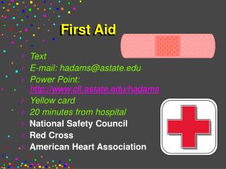 First Aid
