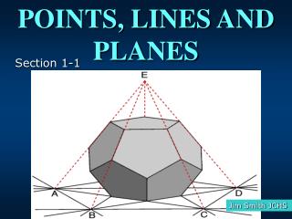 POINTS, LINES AND PLANES