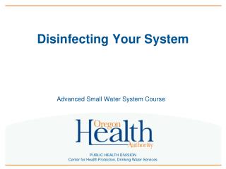 Disinfecting Your System