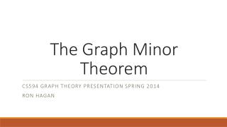 The Graph Minor Theorem
