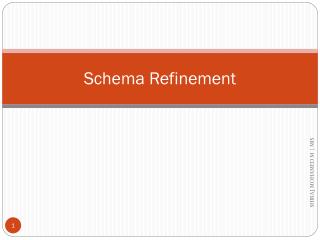 Schema Refinement