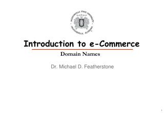 Introduction to e-Commerce