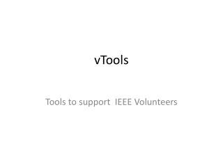 vTools