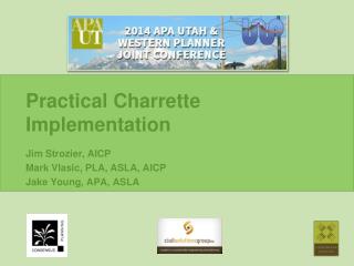 Practical Charrette Implementation