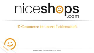 E-Commerce ist unsere Leidenschaft