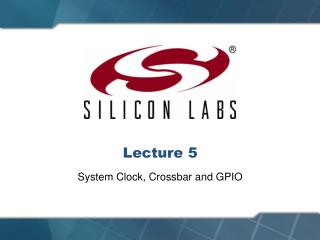 Lecture 5