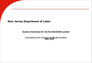 New Jersey Department of Labor